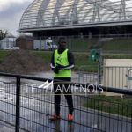 Nicholas Opoku touches down in France to undergo Amiens medicals