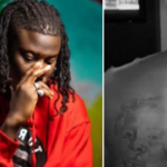 VIDEO: Stonebwoy shows off hidden tattoo of his late mum