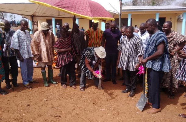 DCE cuts sod for construction of Administration Block for Abetifi Vocational Institute