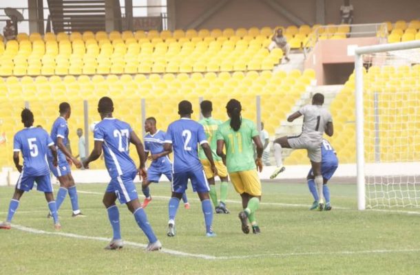 Aduana stun loud Olympics with late goal in Ghana Premier League match