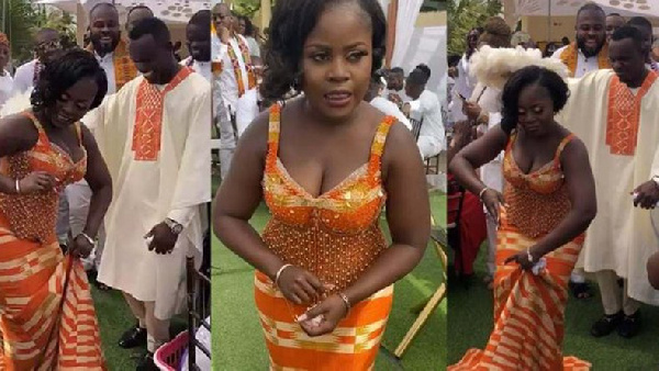 Ghanaian dancehall act Kaakie becomes first celeb to tie the knot in 2020