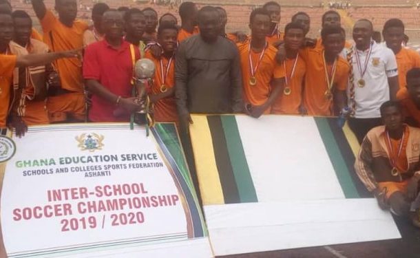 Kumasi High School wins Ashanti Regional Inter-Schools football competition
