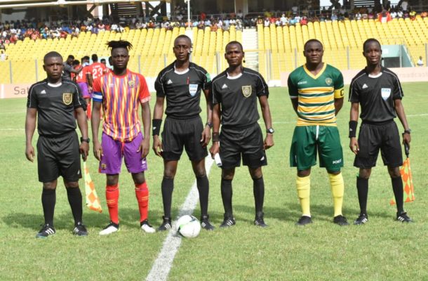 Match officials for Ghana Premier League match week 24