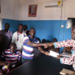 Ofoase Ayirebi NPP Polling Station Executives pick forms for Kojo Oppong Nkrumah