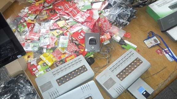NCA, GRA and KelniGVG bust SIM box syndicate in Tema