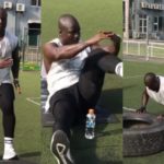 Video: Ghana legend Stephen Appiah shows he is still fit