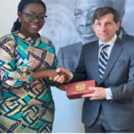 Ursula campaigns for Ghana’s candidate as Dir. Gen at WIPO
