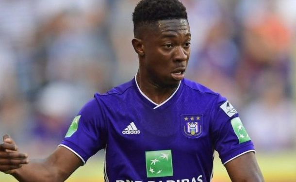 Ghanaian-born Francis Amuzu on target for Anderlecht in Belgium