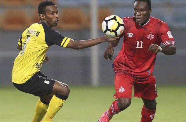 Ghana's Lawson Bekui falls to 2nd place on Omani League goal king chart