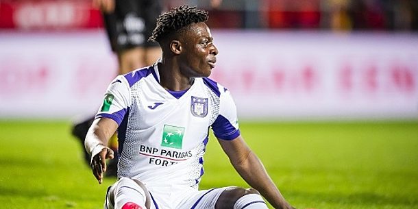 Why did Jeremy Doku only sign until 2022 for Anderlecht ?