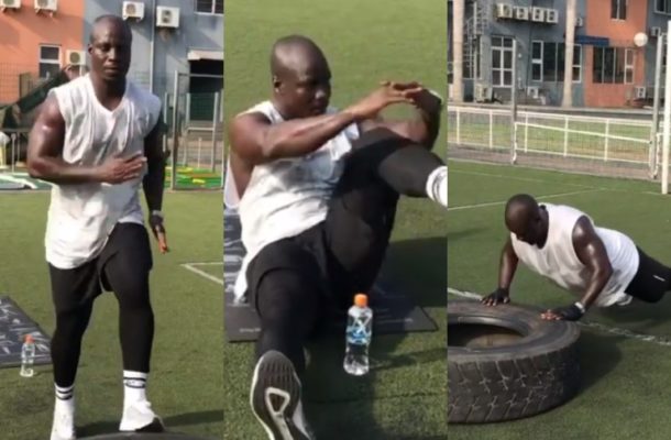 Video: Stephen Tornado appears 'like 18' in new workout session