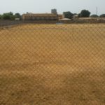 Bechem United supporters accuse a Chelsea fan of fetching sand from the Bechem Park