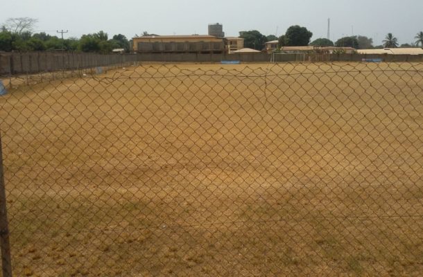Bechem United supporters accuse a Chelsea fan of fetching sand from the Bechem Park