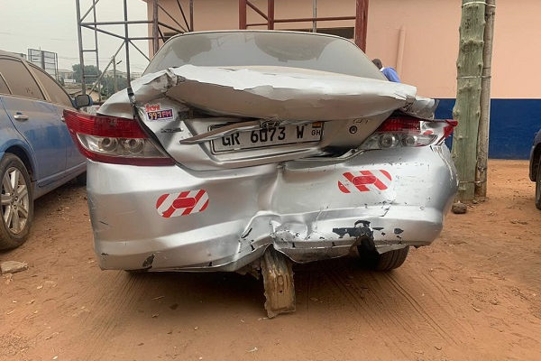 Asempa FM’s Kobby Stonne survives car crash