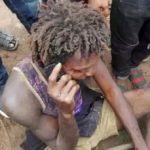 Mad man caught with 5 human heads and two phones