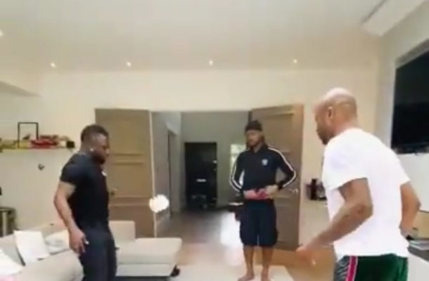 Ayew brothers release their version of 'stay at home challenge' with magnificent display