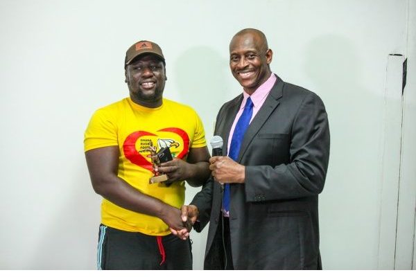 World Rugby dignitary presents Ghana Rugby Championship Awards