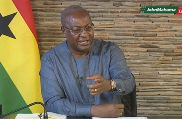 COVID-19: Former President John Mahama commends Ghanaian health workers