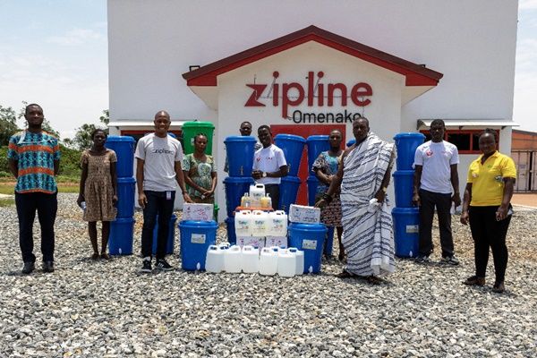 Zipline donates items to host communities in fight against COVID-19