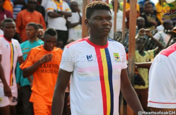 Hearts of Oak's Raddy Ovouka earns maiden call up to Congo national team for 2021 Afcon qualifiers