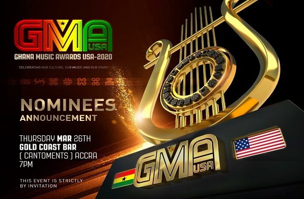 Ghana Music Awards-USA to unveil nominees March 26