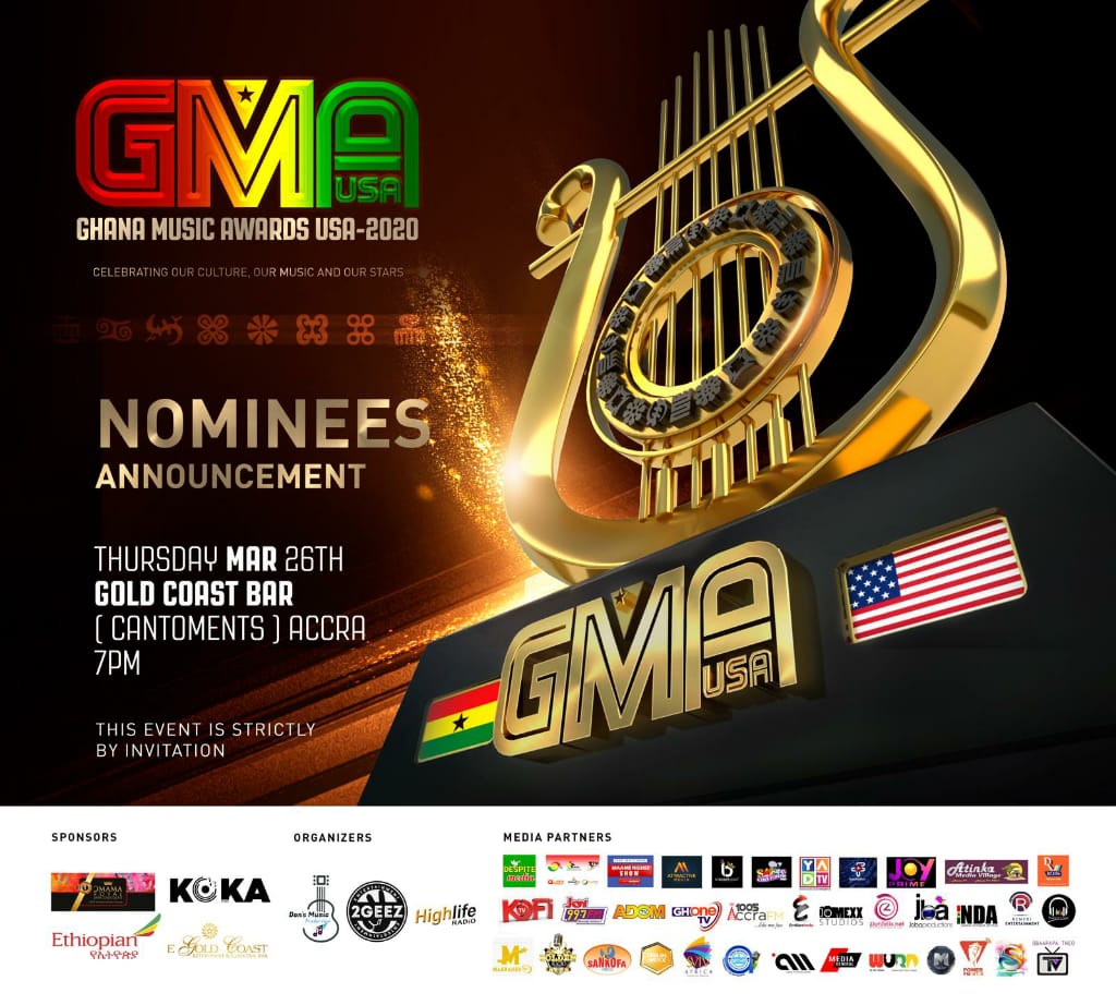 Ghana Music AwardsUSA to unveil nominees March 26 The Ghana Guardian