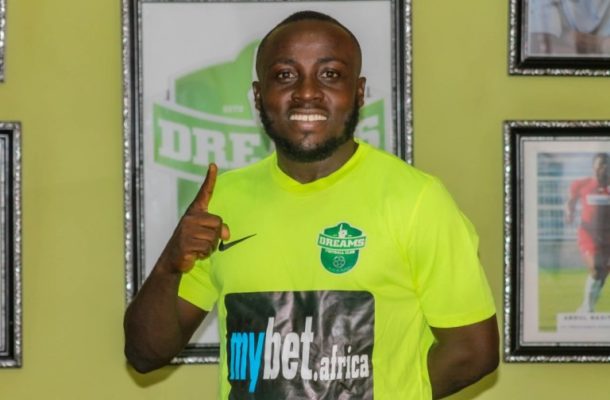 Official: Manomey competes Dreams FC move, signs two-year deal