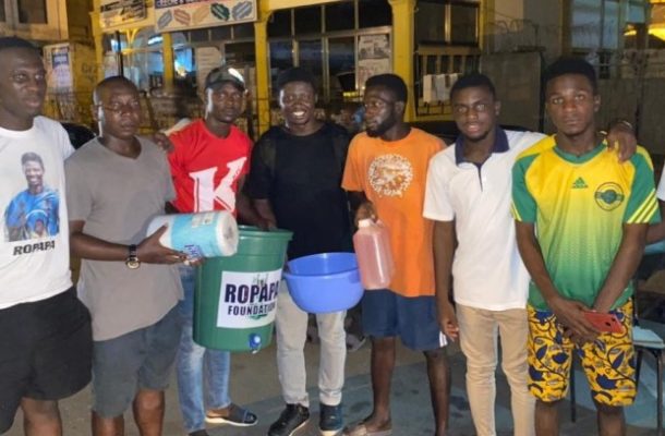 COVID-19: Ropapa Mensah donates to Cape Coast communities