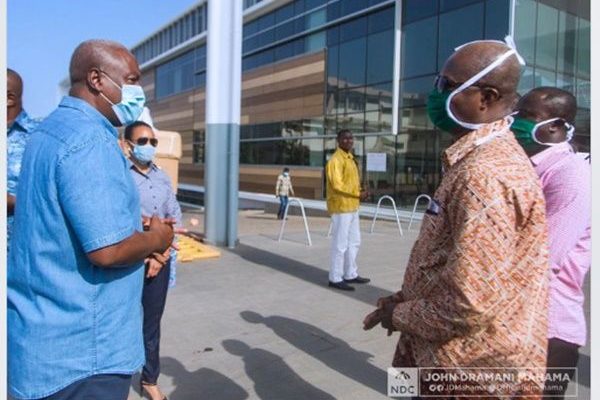 Coronavirus: Let’s produce our own masks – Mahama to Government