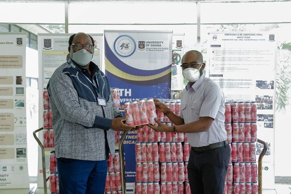 Fanmilk Ghana donates to Ridge Hospital and Noguchi to help fight COVID-19