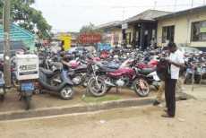 COVID-19: Police impounds over 130 Motorbikes