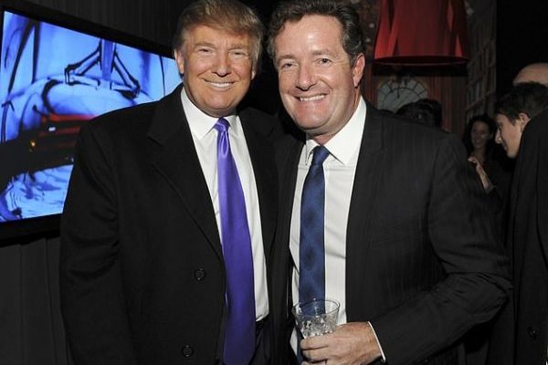 Piers Morgan ends his 15-Year friendship with Prez Donald Trump