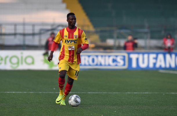 Italian Serie B Side Benevento Set to Renew Bright Gyamfi’s Contract