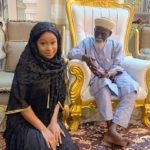 Efia Odo donates to National Chief Imam ahead of this year's Ramadan.