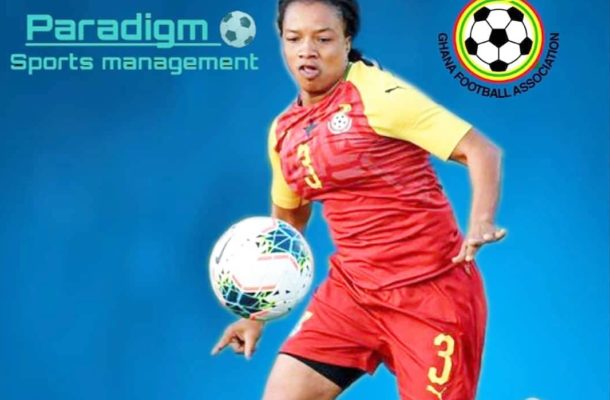 Black Queens defender Linda Eshun sign for Paradigm Sports Management
