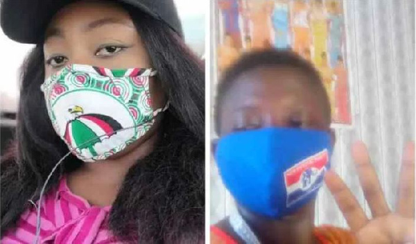 Face masks become NDC, NPP politics