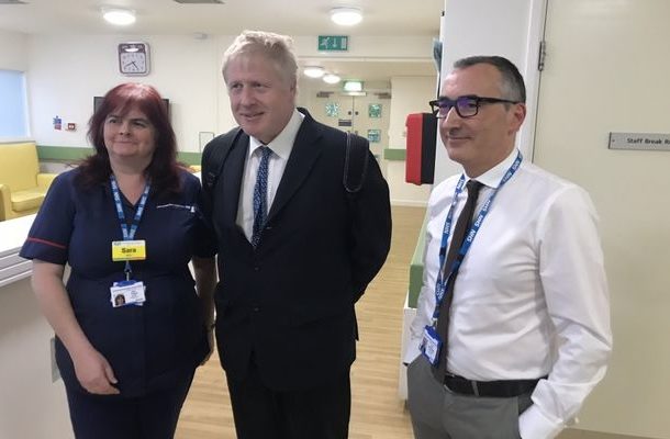 Hospital matron who posed with Boris Johnson for picture dies to COVID-19