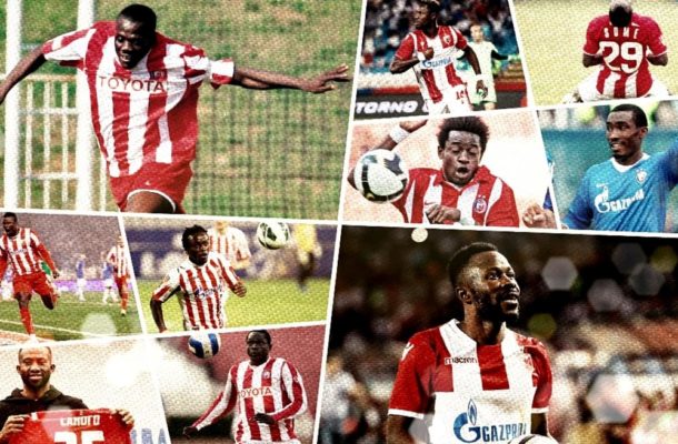 Ghanaians who have played for Red Star Belgrade