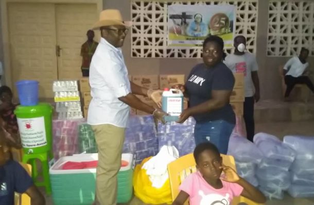 Suhum MP donates to orphans amid COVID-19