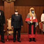 President Akuffo-Addo swears in Supreme Court Justices Honyenuga and Tanko Amadu