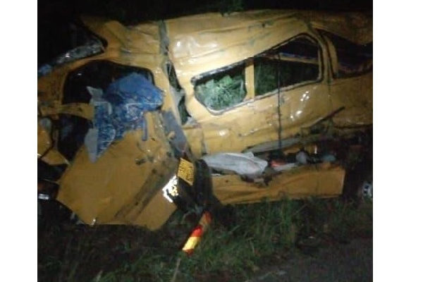 Eight dead in fatal accident on Accra-Kumasi highway