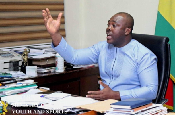 COVID-19: Sports Minister Isaac Asiamah urges youth to adhere to health protocols