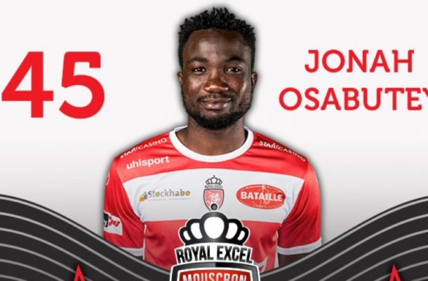 Ghana Youth Star Jonah Osabutey wins Royal Mouscron player of the year