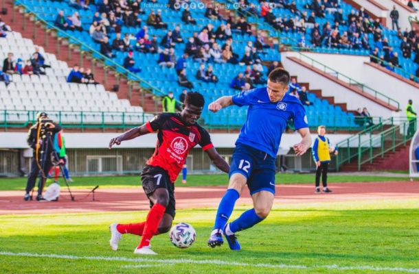 Francis Narh named man of the match after last gasp winner for Slavia Mozyr