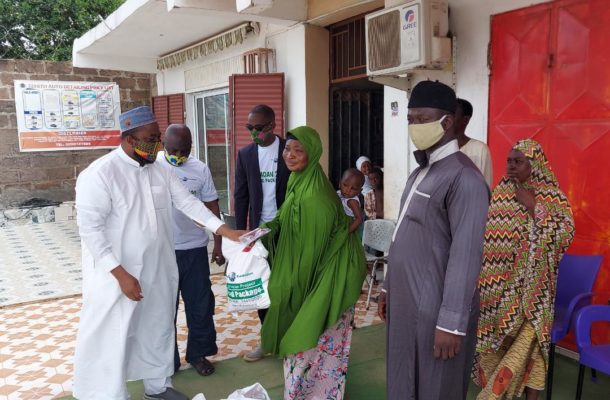 The Light Foundation donates food package to Muslim communities in Accra