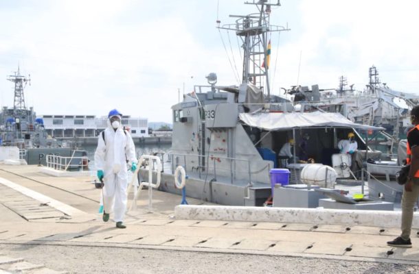 Eastern, Western Naval Commands Benefit From Zoomlion Disinfection Exercise