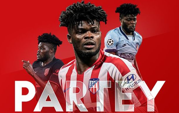 Thomas Partey undergoing Arsenal medical in Spain