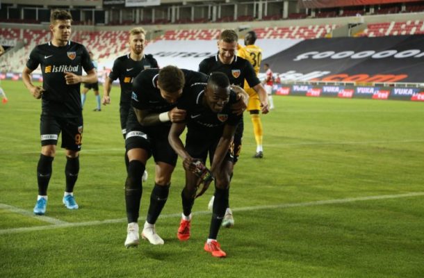 Bernard Mensah on target in Kayserispor's vital win over Sivaspor