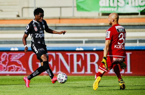 Ghana's Samuel Tetteh scores late to secure vital point for LASK Linz