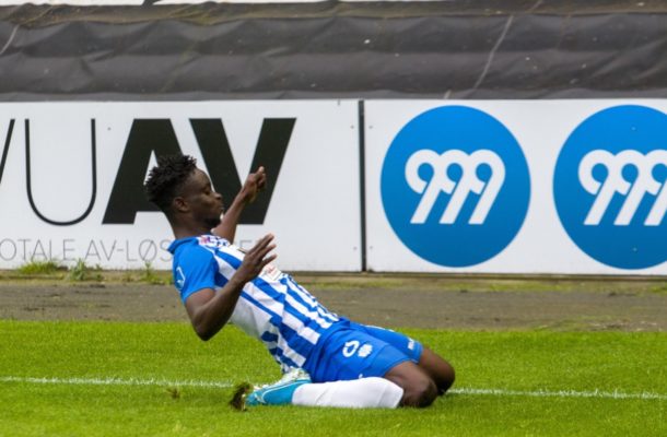 Ghana's Dauda Mohammed on target for Esbjerg FB